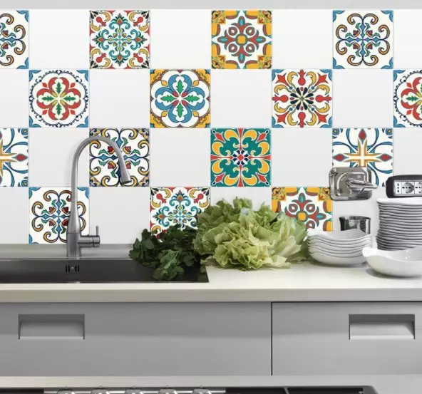 productos-rusticos-pared-de-cocina-Amazon azulejos para cocinas rusticas